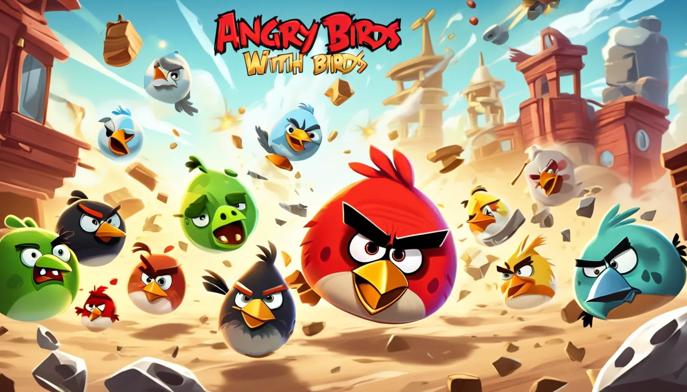 Blast off with the addictive fun of Angry Birds games on Android!